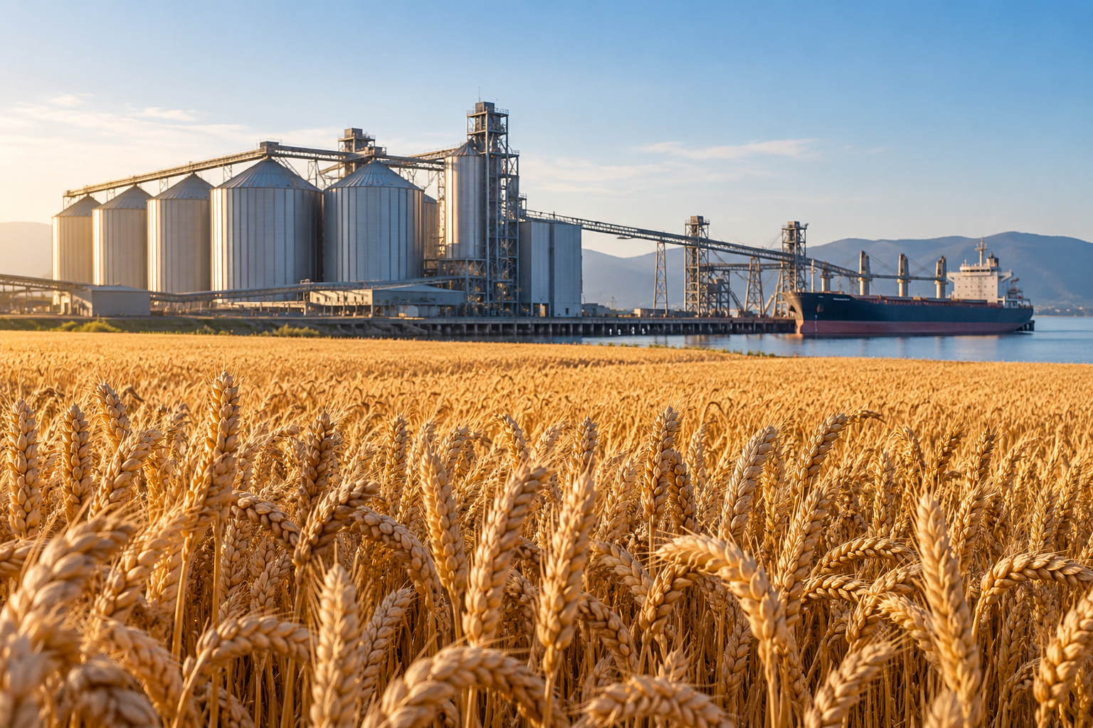 Home north american wheat and grain export terminal